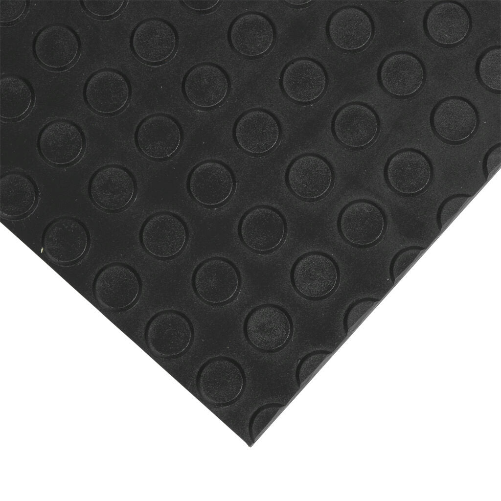 ASO Safety Solutions safety contact mat, 12 x 24in, straight edge, 24 VAC/VDC operating voltage, polyurethane contact surface, black, IP65, 4.7in/120mm cable length, (1) 3-pin male M8 connector and (1) 3-pin female M8 connector.-1602-4107