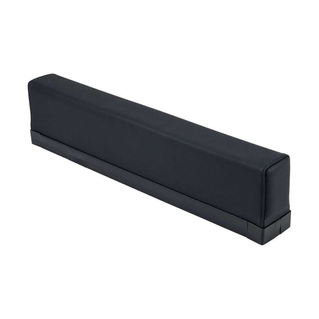 ASO Safety Solutions safety contact bumper, 60 x 100mm, 1.5ft length, black, (1) 3-pin male M8 connector and (1) 3-pin female M8 connector, 4.7in/120mm cable length. Aluminum mounting rail included.-1701-6160