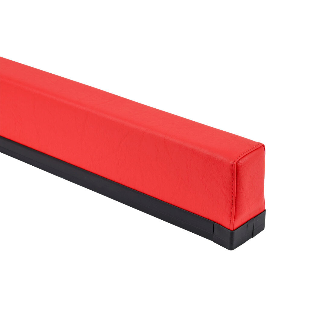 ASO Safety Solutions safety contact bumper, 60 x 100mm, 4ft length, red, (1) 3-pin male M8 connector and (1) 3-pin female M8 connector, 4.7in/120mm cable length. Aluminum mounting rail included.-1701-6250