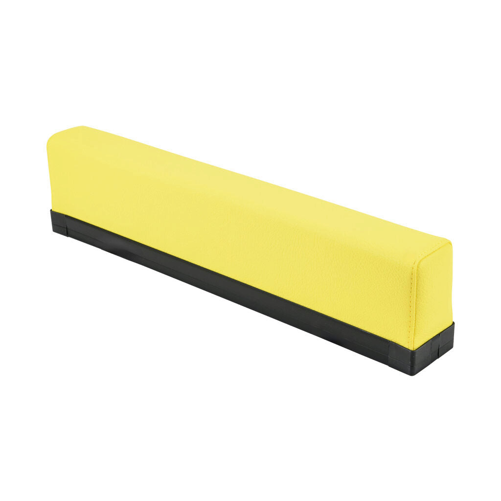 ASO Safety Solutions safety contact bumper, 60 x 100mm, 1.5ft length, yellow, (1) 3-pin male M8 connector and (1) 3-pin female M8 connector, 4.7in/120mm cable length. Aluminum mounting rail included.-1701-6280