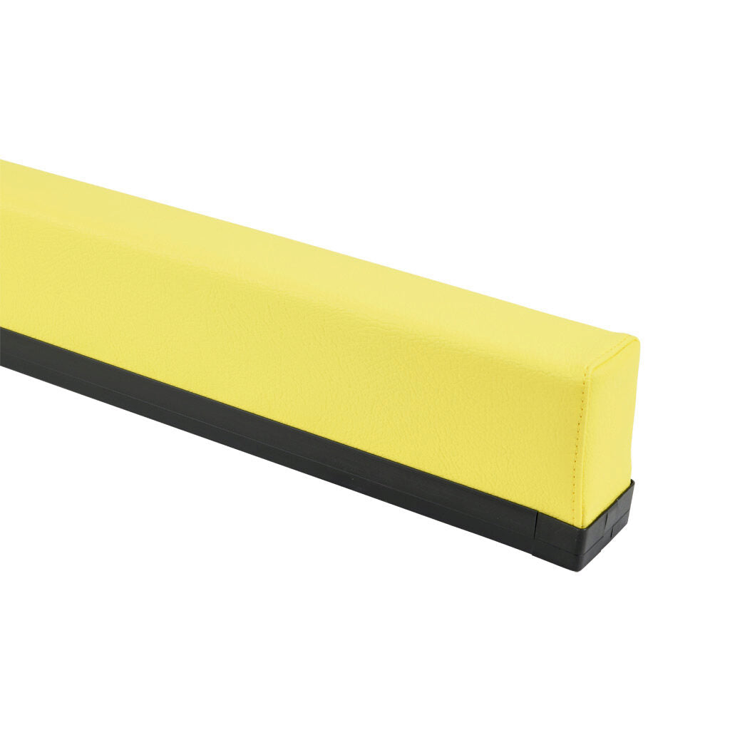 ASO Safety Solutions safety contact bumper, 60 x 100mm, 4ft length, yellow, (1) 3-pin male M8 connector and (1) 3-pin female M8 connector, 4.7in/120mm cable length. Aluminum mounting rail included.-1701-6310