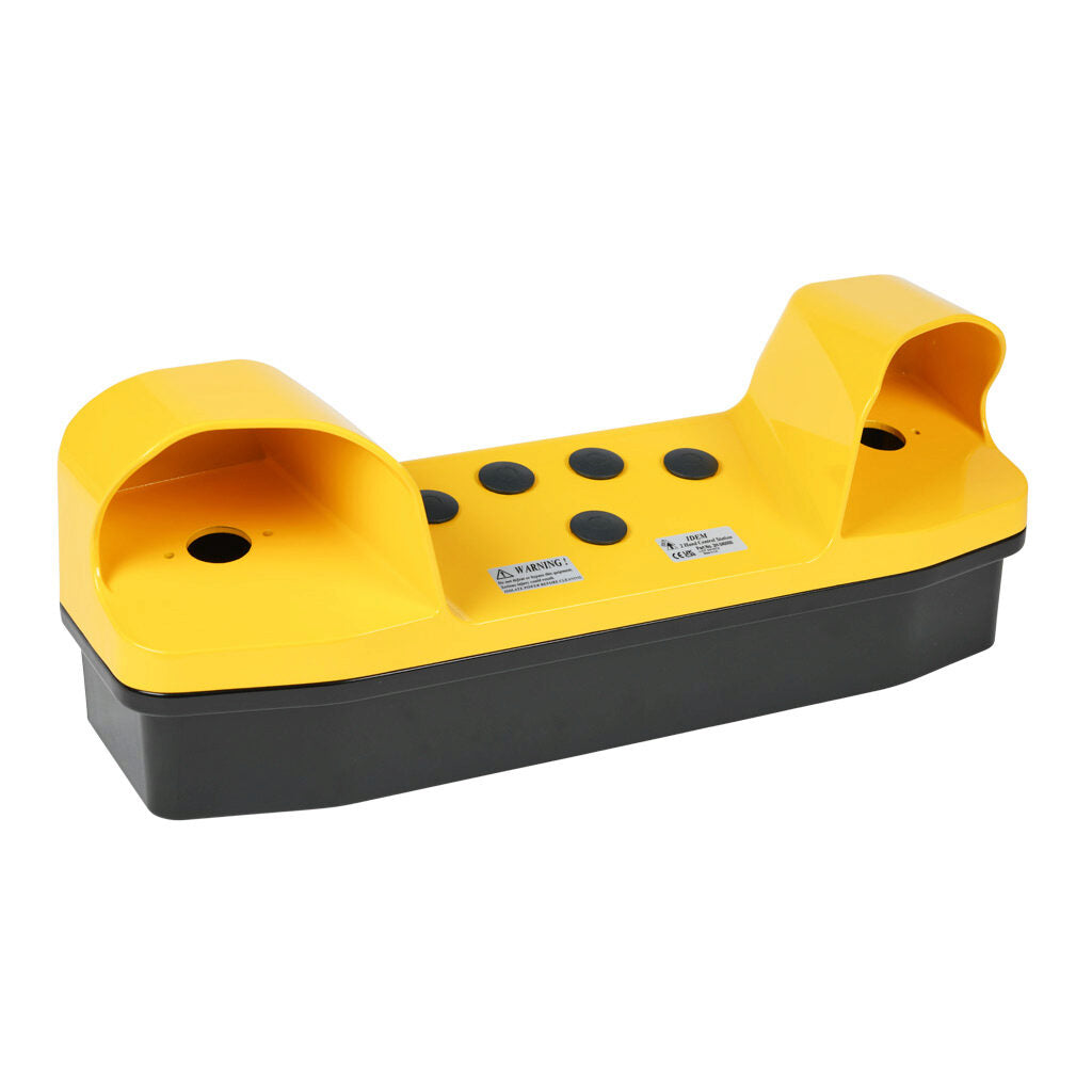IDEM control panel, two-hand safety, die-cast aluminum, empty enclosure.-2H-240000