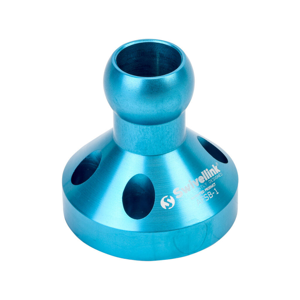 Swivellink Standard series imperial ball base, round.-AFSB-1