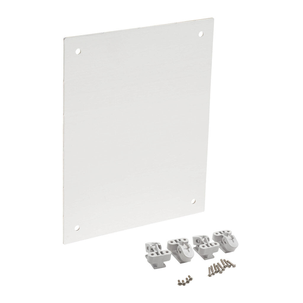 AttaBox swing panel kit, 3003-H14 aluminum. For use with AHx1084xxx and AHx1086xxx Heartland series enclosures.-AH108SPK
