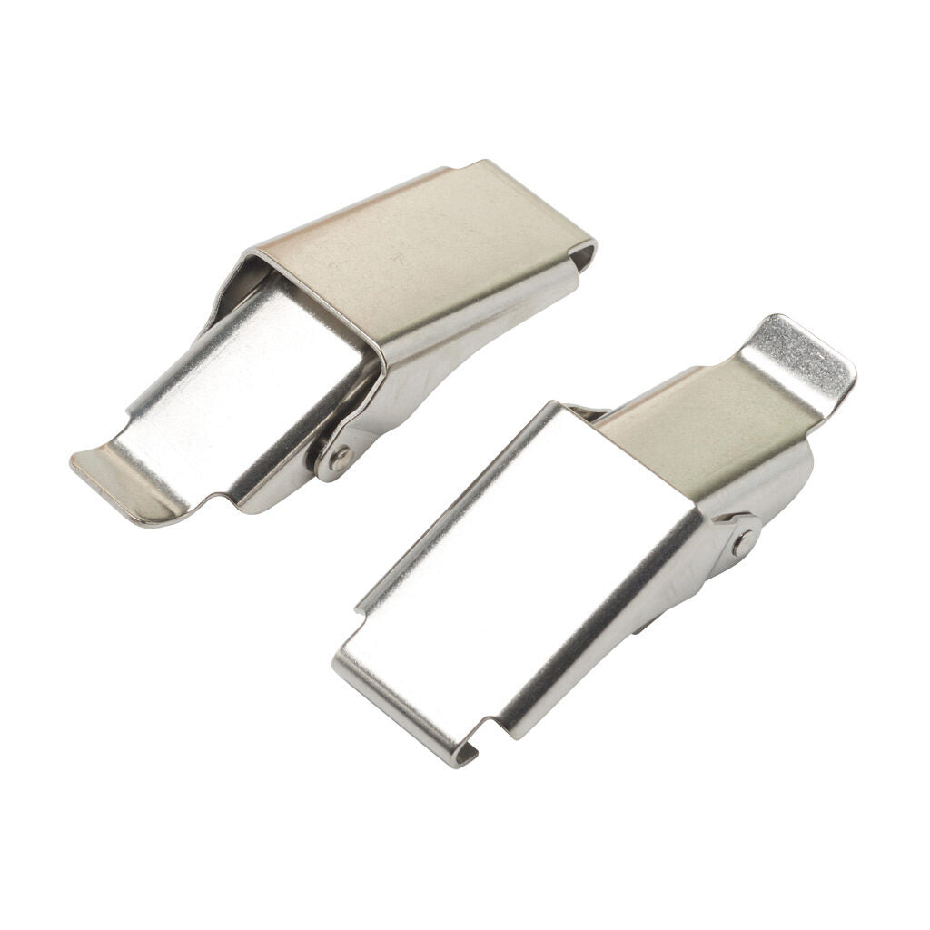 AttaBox enclosure latch, replacement, quick-release, 304 stainless steel. Package of 2. For use with Heartland series enclosures.-AHLKSS