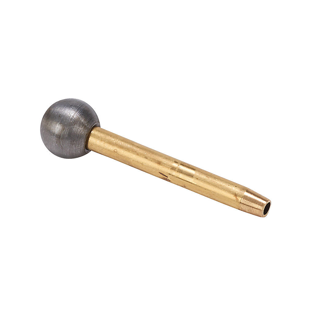 NITRA pneumatic air jet nozzle, 1in length, straight, brass.-AJN16-1