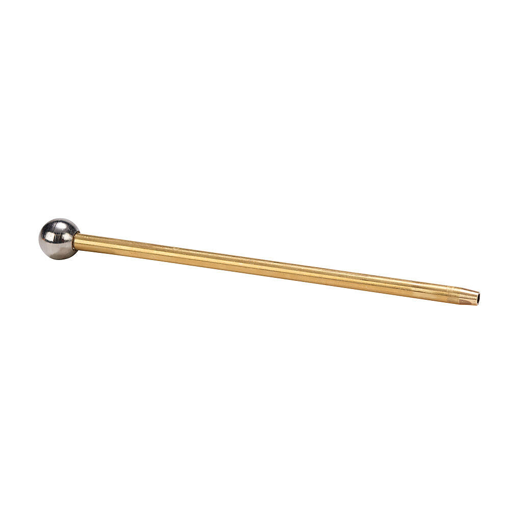 NITRA pneumatic air jet nozzle, 3in length, straight, brass.-AJN16-3
