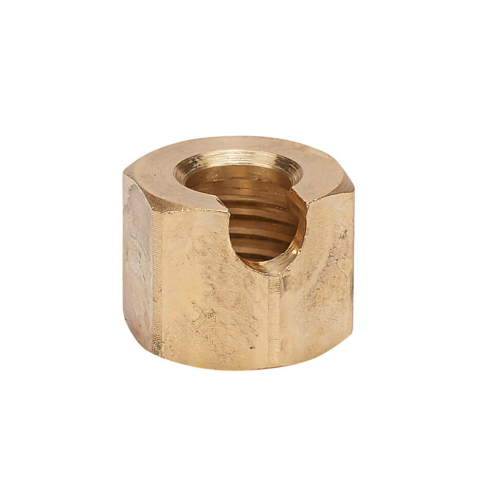 NITRA pneumatic air jet nut, brass.-AJ-NUT