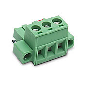 ATLAS AC power connector, replacement. For use with AC-powered ATLAS monitors.-ATM-AC-CON