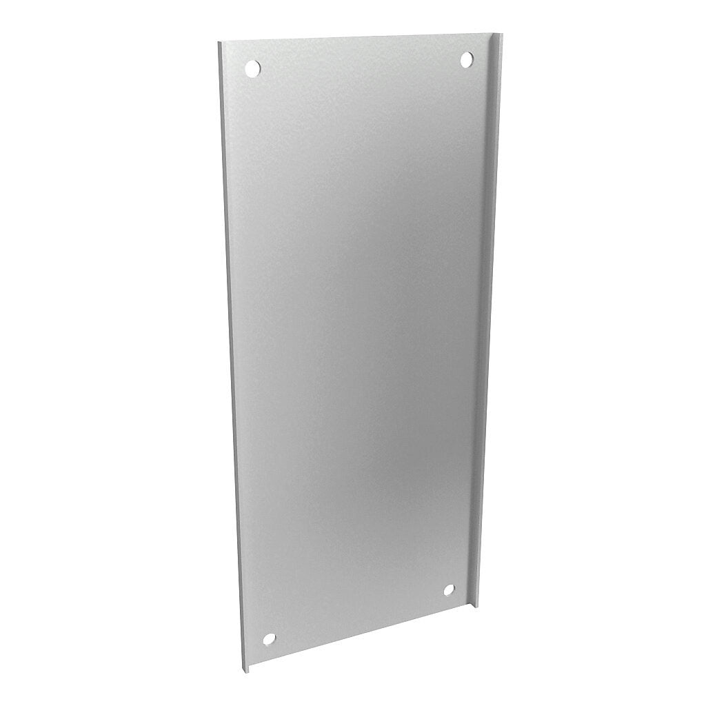 AttaBox subpanel, carbon steel, white, powder coat finish. For use with 24x12 (HxW) FD2412 Triton series disconnect enclosures.-BP2412CD