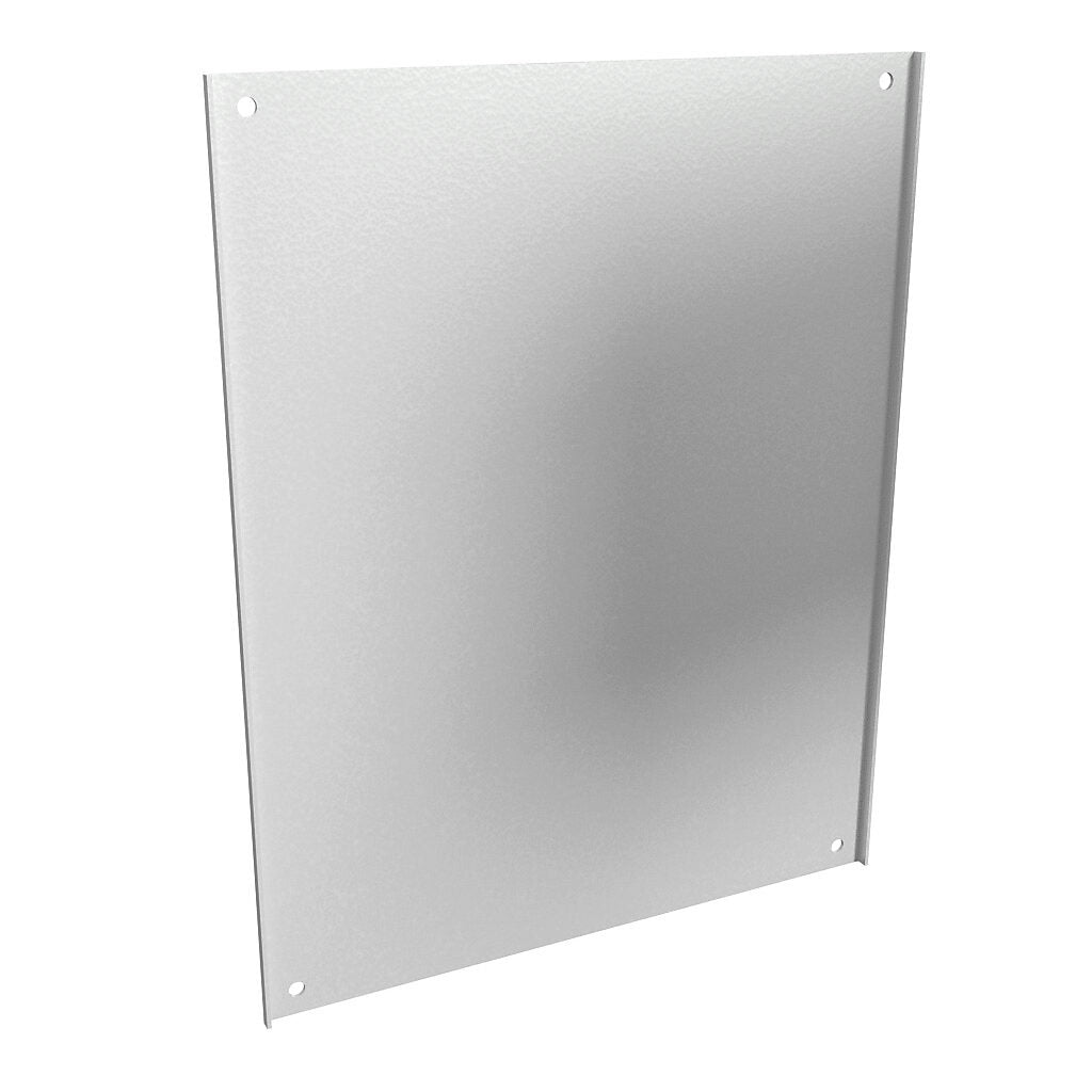 AttaBox subpanel, carbon steel, white, powder coat finish. For use with 30x24 (HxW) FD3024 Triton series disconnect enclosures.-BP3024CD