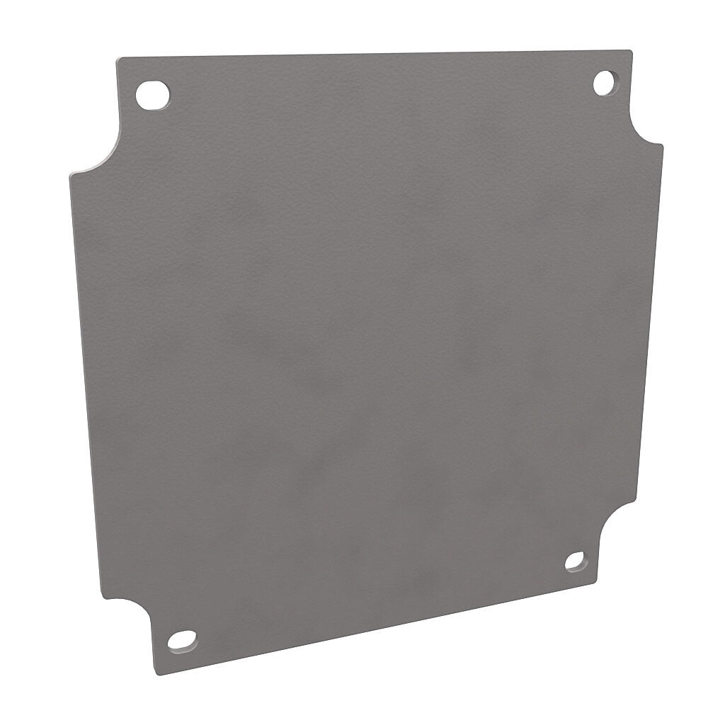 AttaBox subpanel, phenolic resin hard paper. For use with 5x5 (HxW) BB1212xxW & BBCC1212xxW BantamBox series enclosures.-BPB1212P