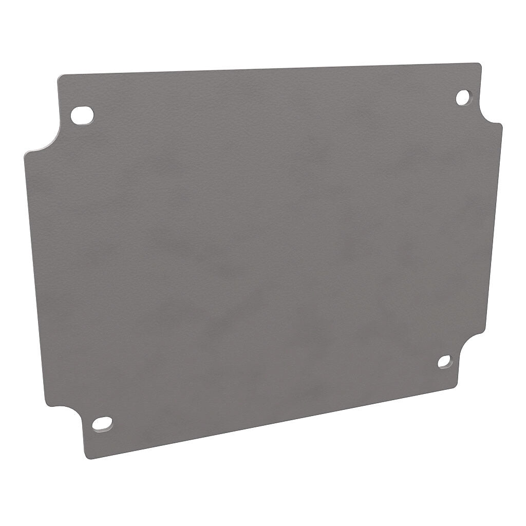 AttaBox subpanel, phenolic resin hard paper. For use with 6x5 (HxW) BB1612xxW & BBCC1612xxW BantamBox series enclosures.-BPB1612P