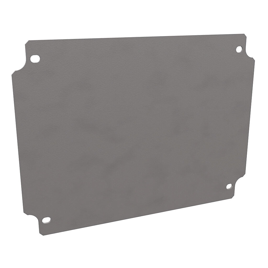 AttaBox subpanel, phenolic resin hard paper. For use with 8x6 (HxW) BB20151xW & BBCC20151xW BantamBox series enclosures.-BPB2015P