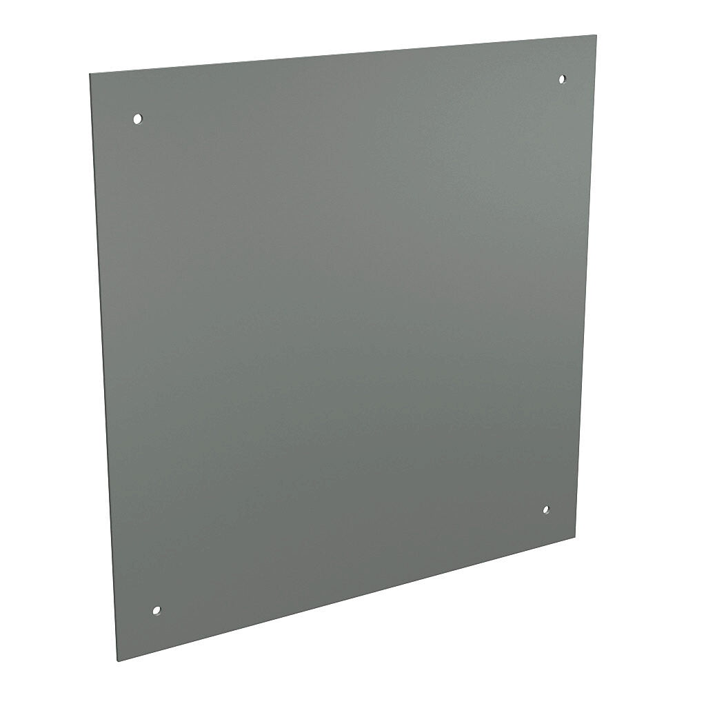 AttaBox subpanel, fiberglass, gray. For use with 20x20 (HxW) M2020xxx MachoBox series enclosures.-BPM2020FG