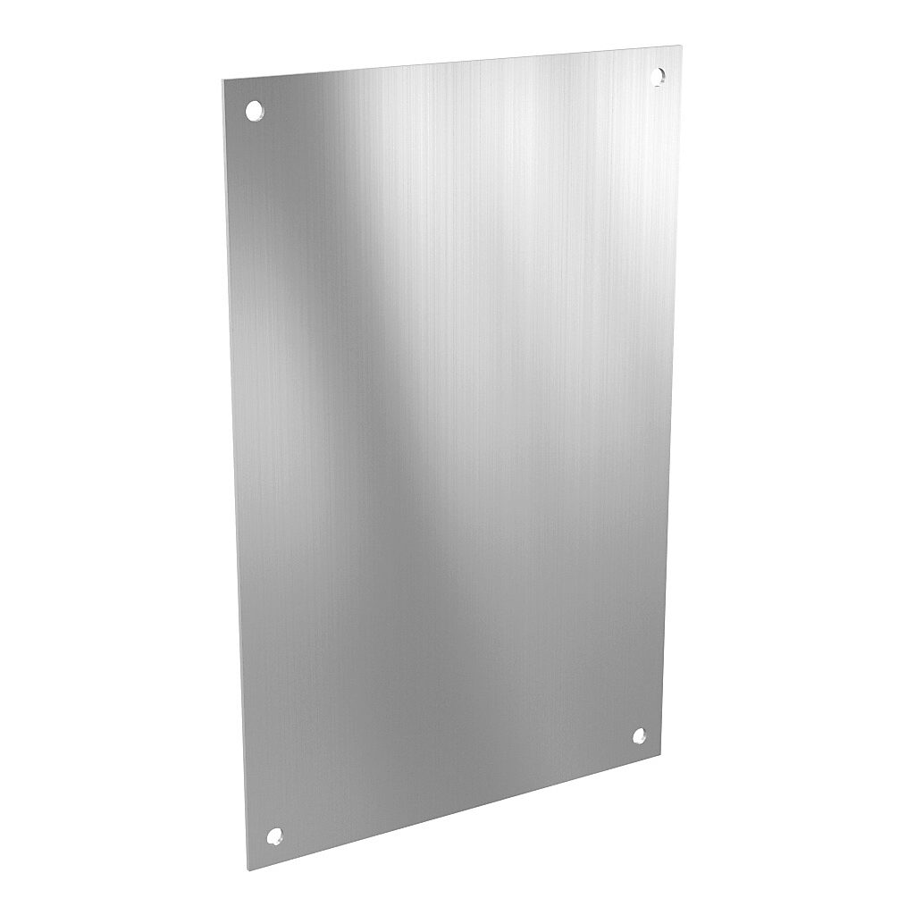 AttaBox subpanel, 3003-H14 aluminum. For use with 16x10 (HxW) T16107HWT Triton series enclosures.-BPT1610A