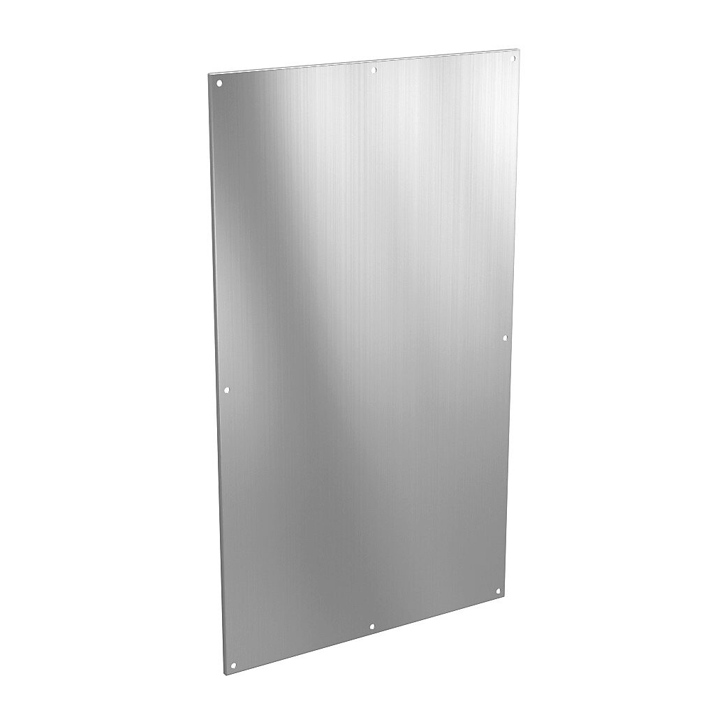 AttaBox subpanel, 3003-H14 aluminum. For use with 60x36 (HxW) T60361xxxT Triton series enclosures.-BPT6036A