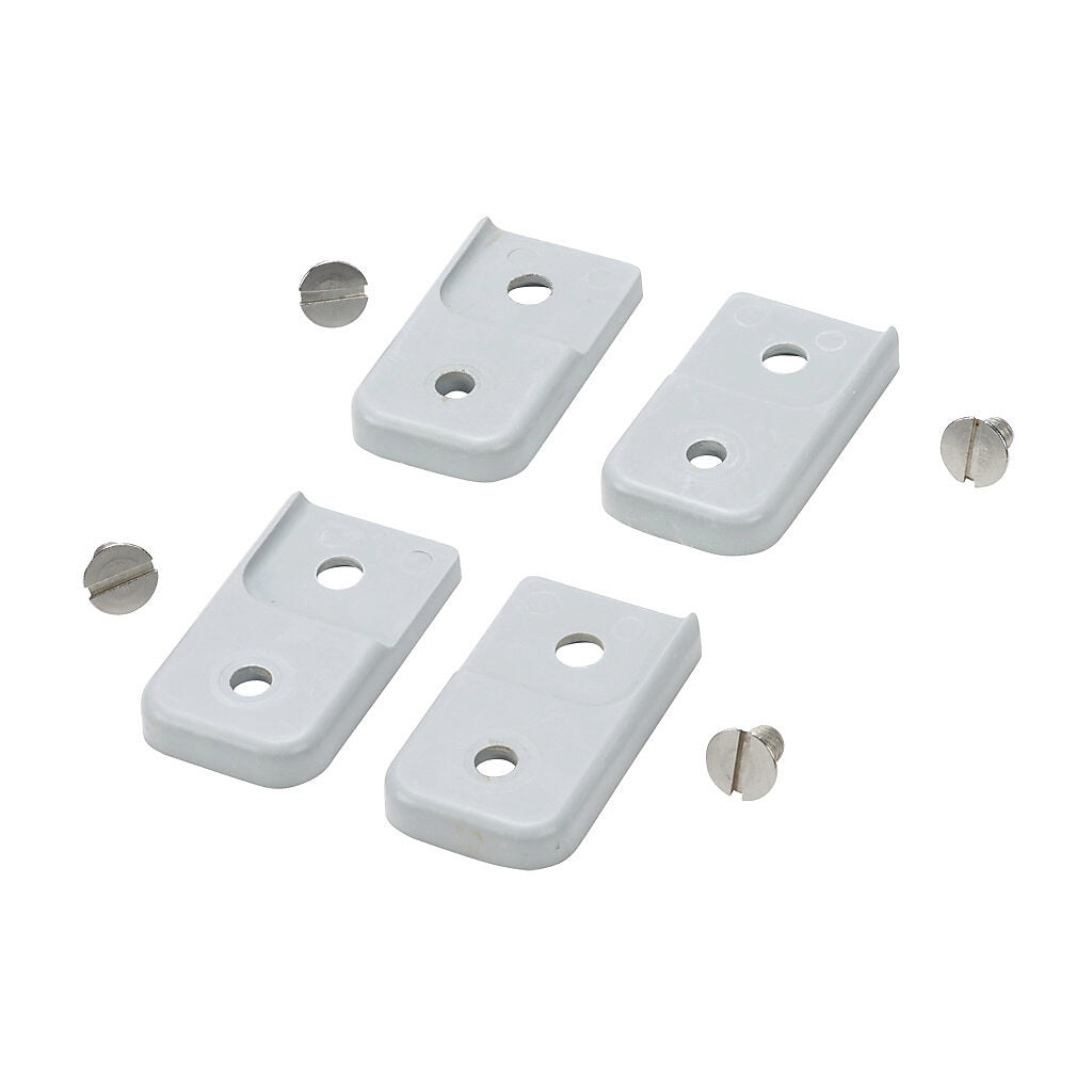 AttaBox mounting feet kit, fiberglass-reinforced plastic (FRP). For use with Centurion series FRP enclosures. Includes (4) mounting feet and mounting hardware.-CEMTGFTKIT