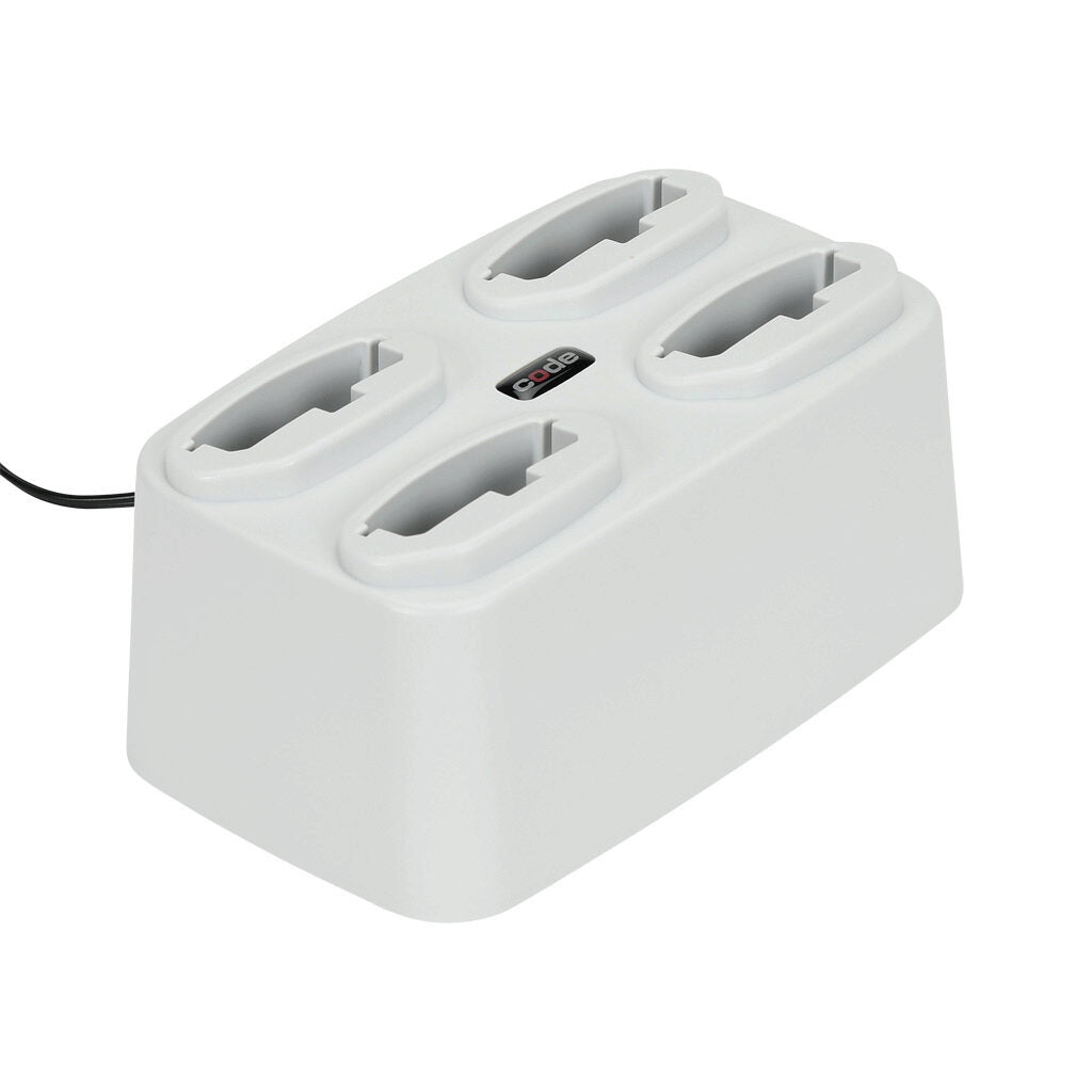 Code quad-bay battery charger, for use with Code battery CRA-B27DK-C298.-CRA-A274-P1-C298