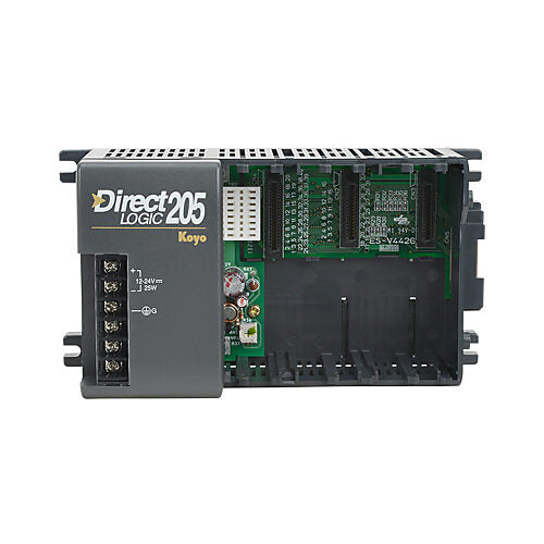 3 SLOT BASE WITH INTERNAL 125VDC P/S.-D2-03BDC-2