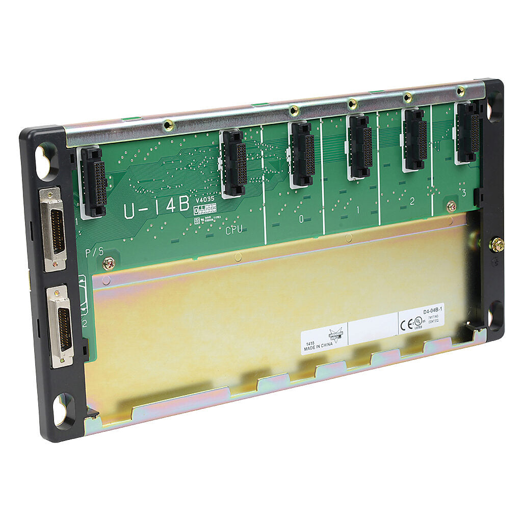 DirectLOGIC DL405 I/O base, 4-slot, panel mount.-D4-04B-1