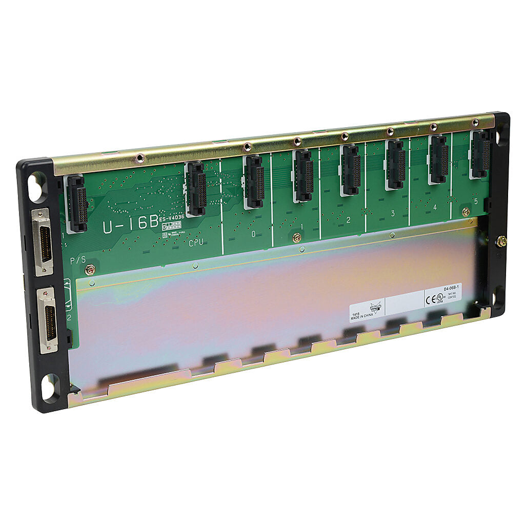 DirectLOGIC DL405 I/O base, 6-slot, panel mount.-D4-06B-1