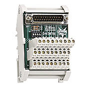 305/405 PLC BTM PORT ADPTR BOARD: D-SUB TO TERM.-DN-25TB