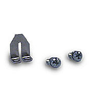 JUMPER BAR 2 POLES+SCREWS FOR DN-T10 1BG=100PC.-DN-2J10