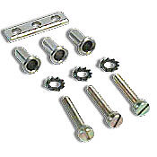 JUMPER BAR 3 POLES+SCREWS DN-D10&M10 1BG=100PC.-DN-3JM10