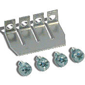 JUMPER BAR 4 POLES+SCREWS FOR DN-T8 1BG=100PCS.-DN-4J8