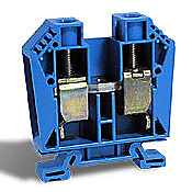 TERMINAL BLOCK 10AWG 30A 600V BLUE 1BX=100PCS.-DN-T10B
