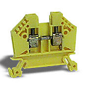 TERMINAL BLOCK 10AWG 30A 600V YELW 1BX=100PCS.-DN-T10YEL