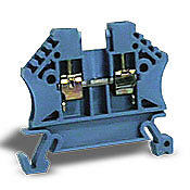 TERMINAL BLOCK 12AWG 20A 600V BLUE 1BX=100PC.-DN-T12B