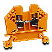 TERMINAL BLOCK 12AWG 20A 600V ORG (1BX=100PC).-DN-T12ORG