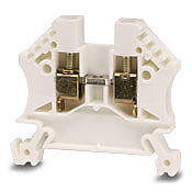 TERMINAL BLOCK 12AWG 20A 600V WHITE (1BOX=100PC).-DN-T12W
