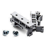 35mm DIN rail adapter, package of 2. For use with AcuAMP transducers and switches.-DRA-2