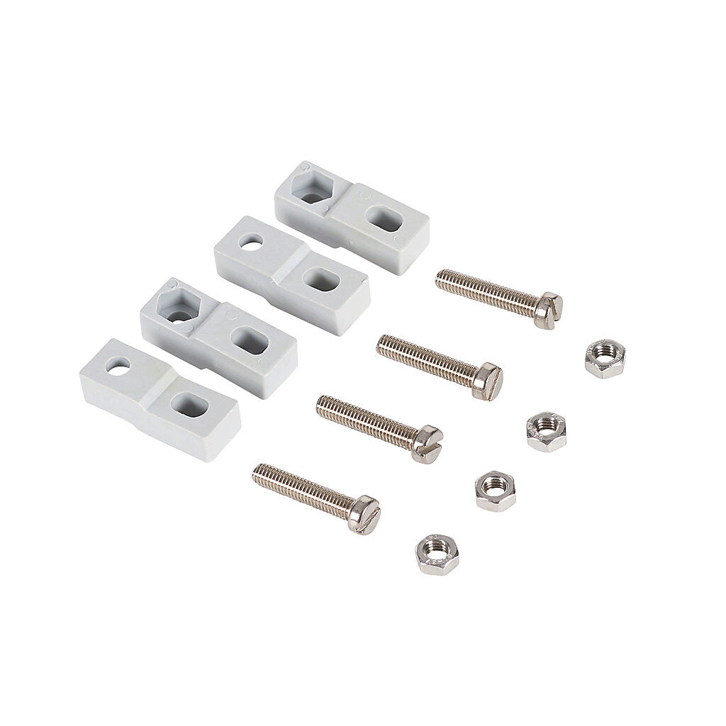AttaBox mounting feet kit, fiberglass reinforced polyester. For use with up to 16 x 16 x 5in (HxWxD) DuraShield series enclosures. Includes (4) mounting feet and mounting hardware.-DUMTGKIT