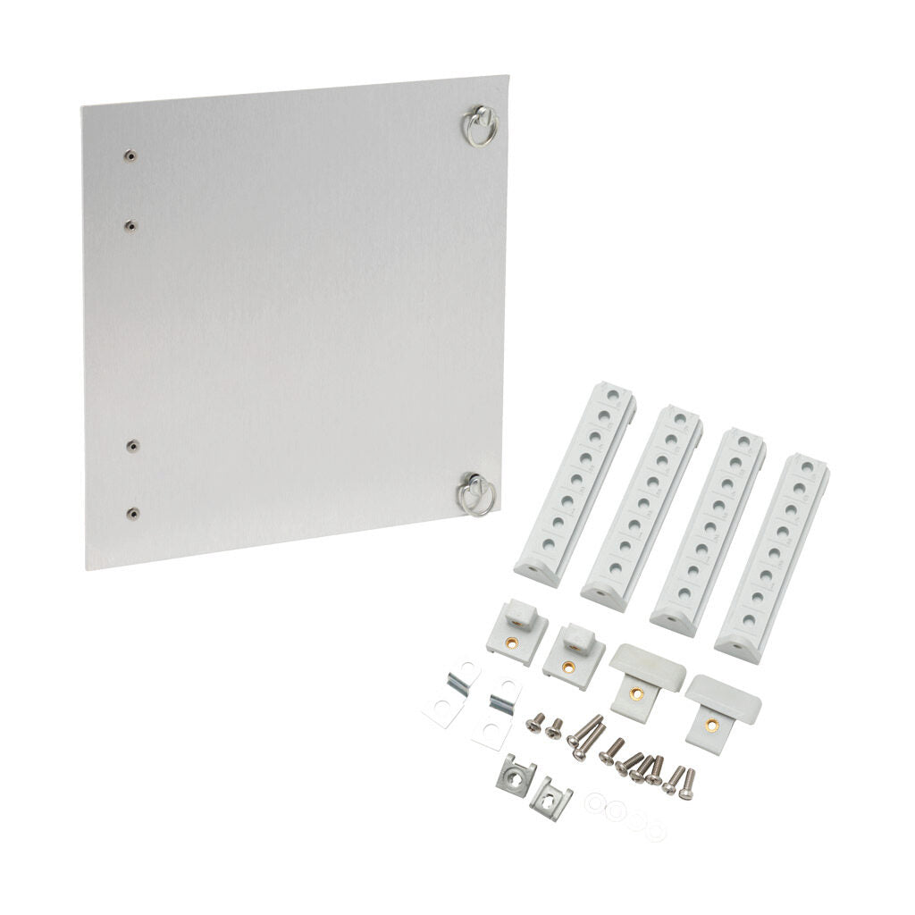 AttaBox swing panel kit, variable depth, 3003-H14 aluminum. For use with FR100806xxx, FRCC100806Hxx and FRW100806HxL Freedom series enclosures.-FR100806SPKA