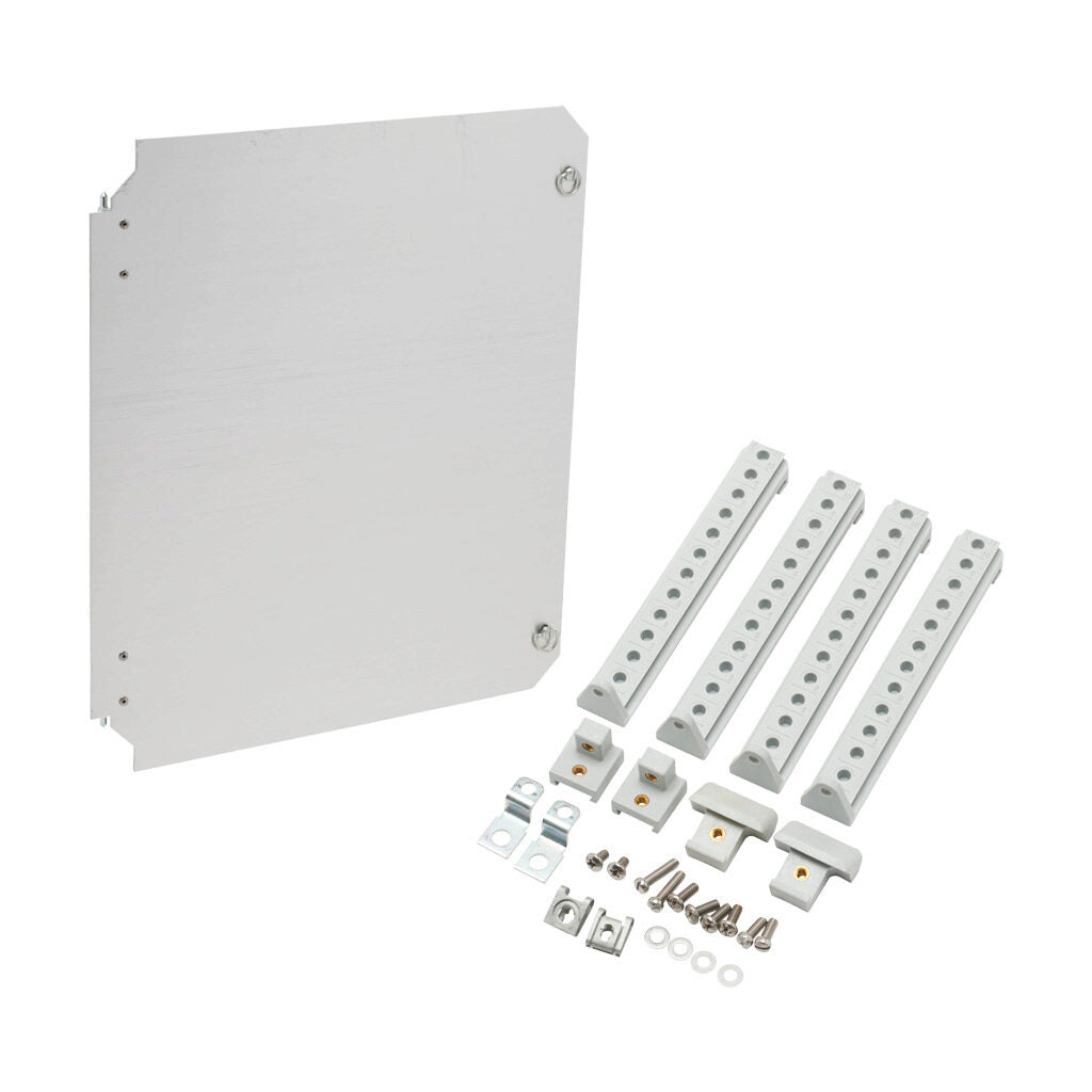 AttaBox swing panel kit, deadfront, 3003-H14 aluminum. For use with FR161408xxx, FRCC161408Hxx and FRW161408HxL Freedom series enclosures.-FR161408SPK