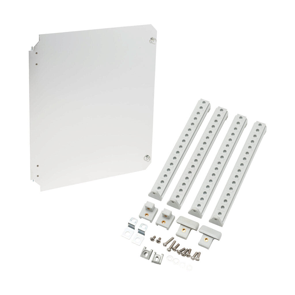 AttaBox swing panel kit, deadfront, 3003-H14 aluminum. For use with FR181610xxx and FRW181610HxL Freedom series enclosures.-FR181610SPK