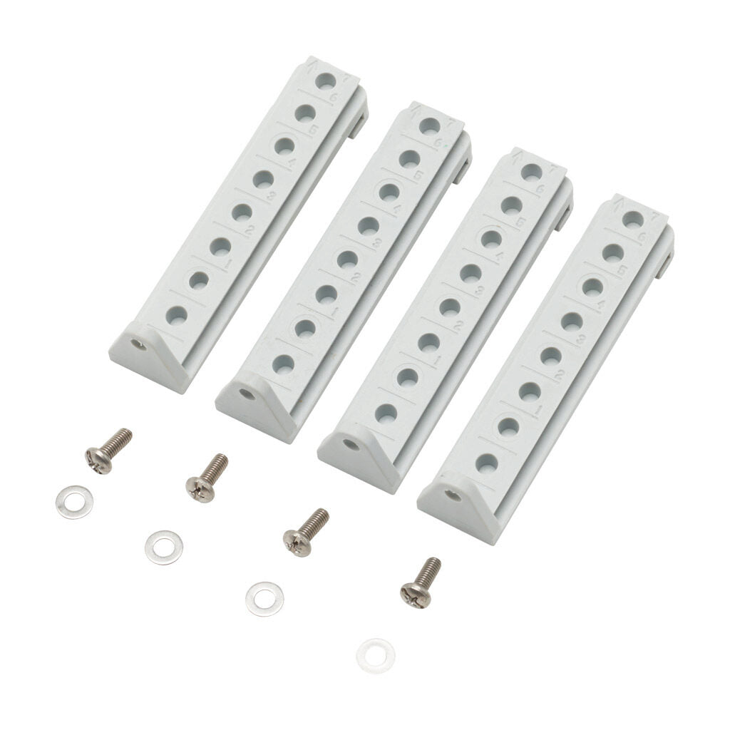 AttaBox Freedom series corner post, package of 4. For use with 10 x 8 x 6in, 12 x 10 x 6in and 14 x 12 x 6in Freedom series enclosures. Mounting screws included.-FR6POST