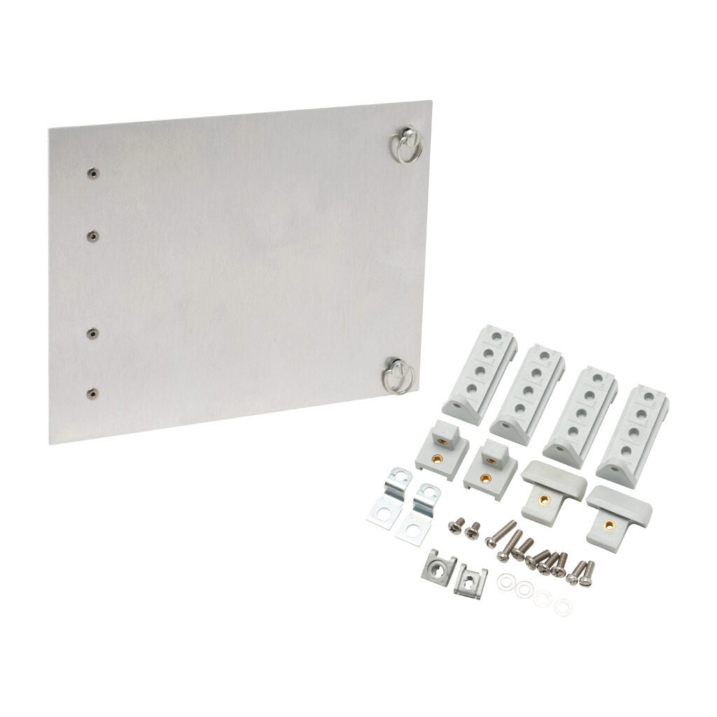 AttaBox swing panel kit, variable depth, 3003-H14 aluminum. For use with FR80804xxx, FRCC80804Hxx and FRW80804HPL Freedom series enclosures.-FR80804SPKA