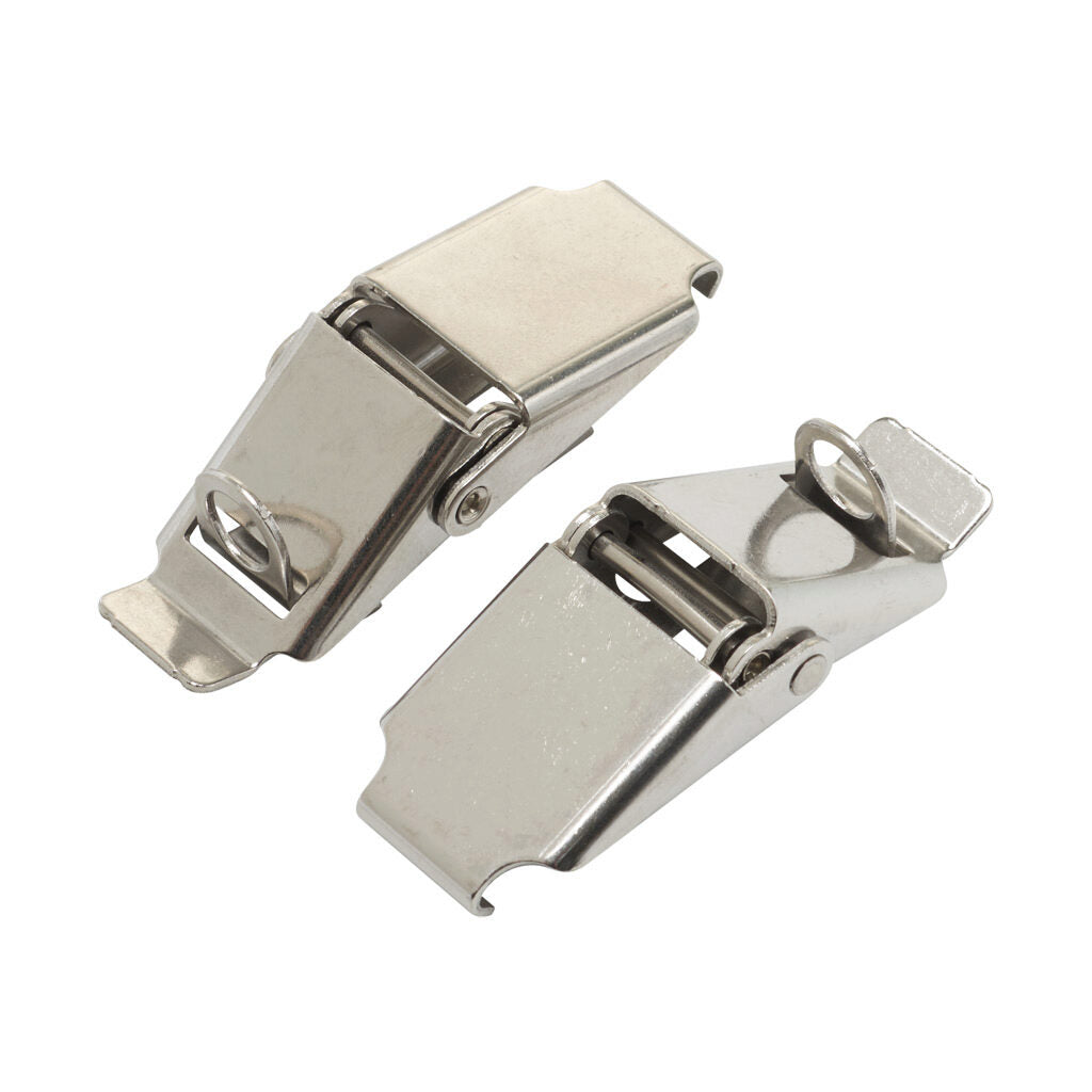 AttaBox lockable enclosure latch, replacement, quick-release, 304 stainless steel. Package of 2. For use with Freedom series enclosures.-FRHPLKIT