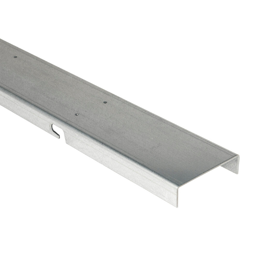 Quadritalia OK series subpanel filler plate, 1800mm, galvanized steel.-FUP188
