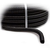 FLEX TUBING, 0.375 IN. ID, 98 FT, BLK, NON-METALIC.-GUA-12K