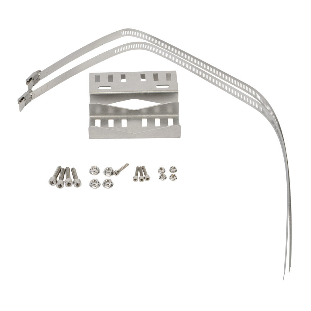 Hammond pole mounting kit, accommodates 7in or less.-PMB6687KIT1