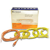 ETHERNET KIT WITH SWITCH 4 STD 1 XOVER CABLE.-RT-CNFGKIT