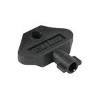 Saginaw enclosure key, replacement, 5mm double-bit.-SCE-110047