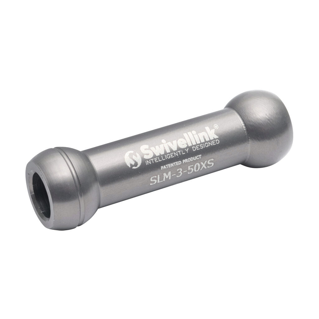 Swivellink XS series metric link, 50mm length.-SLM-3-50XS