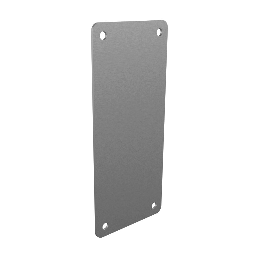 AttaBox subpanel, side mount, 3003-H14 aluminum. For use with AH864xxx, AHF864x, AH884xxx, and AHF884x Heartland series enclosures.-SP8